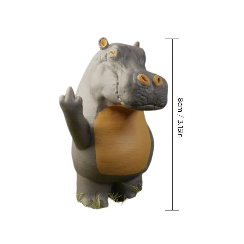 Sjov dyre skrivebords statue