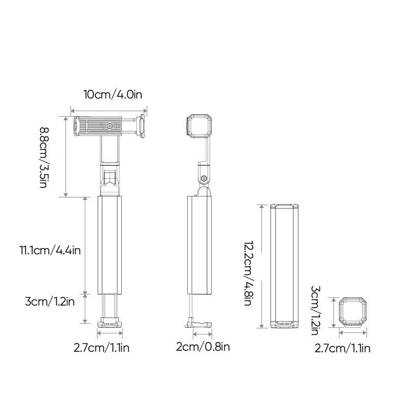 Unverzichtbarer Handy-Halter für die Reise