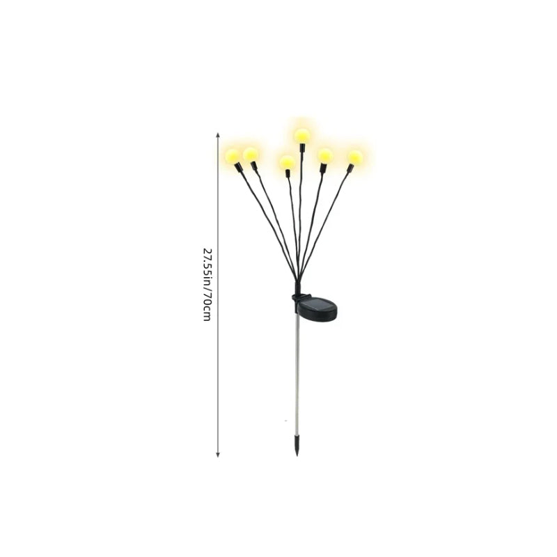 IP65 wasserdichtes, solarbetriebenes Glühwürmchenlicht
