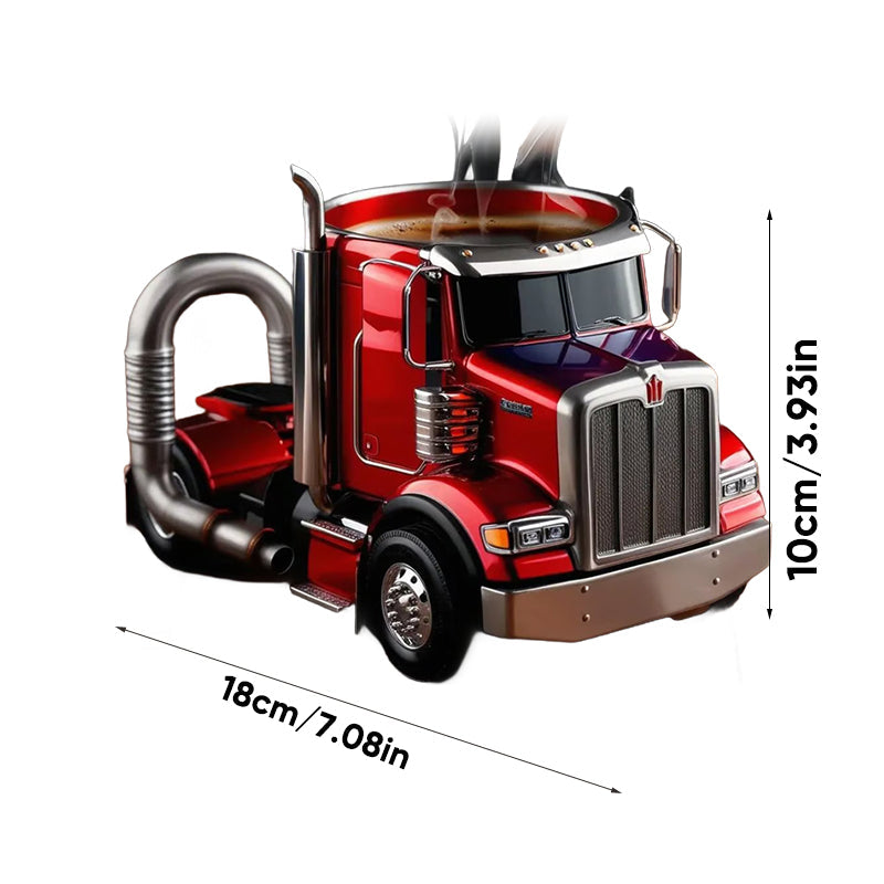 Semi-truck kaffekrus