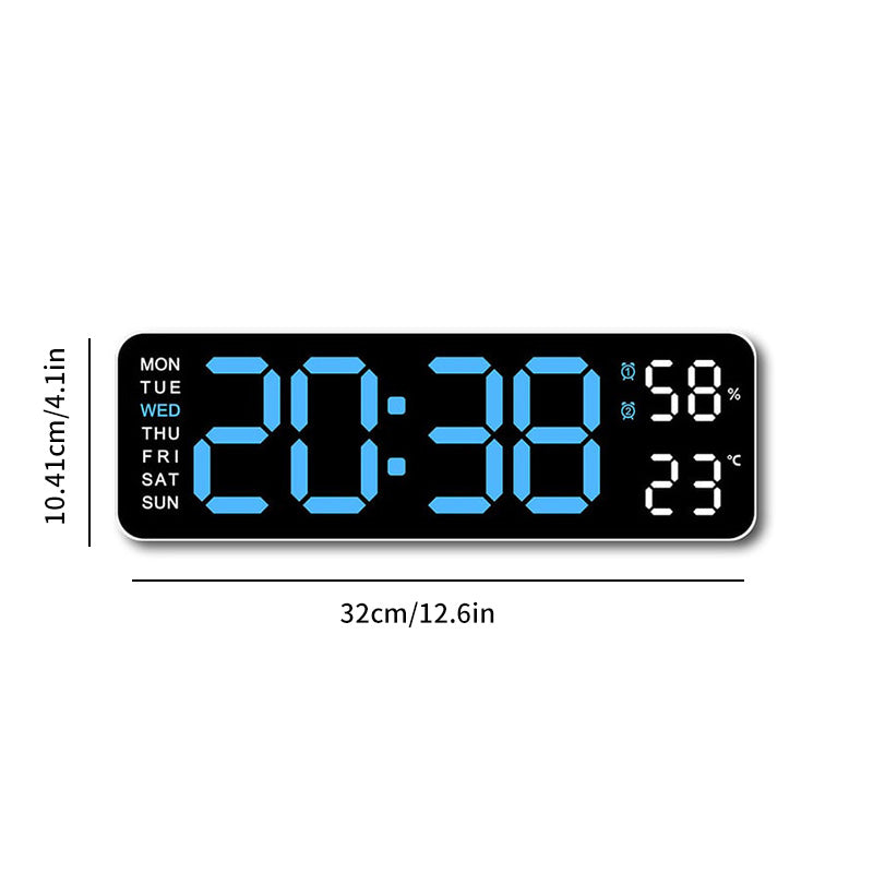 Verbesserte digitale Wanduhr mit großem Display