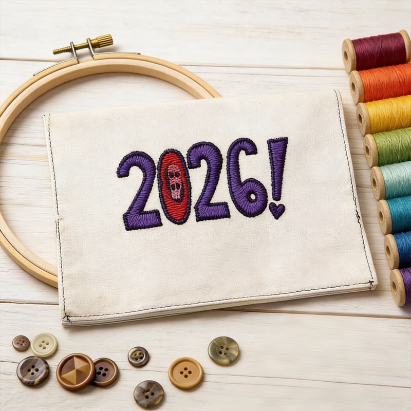 2026 DIY-Knopfkalender-Set