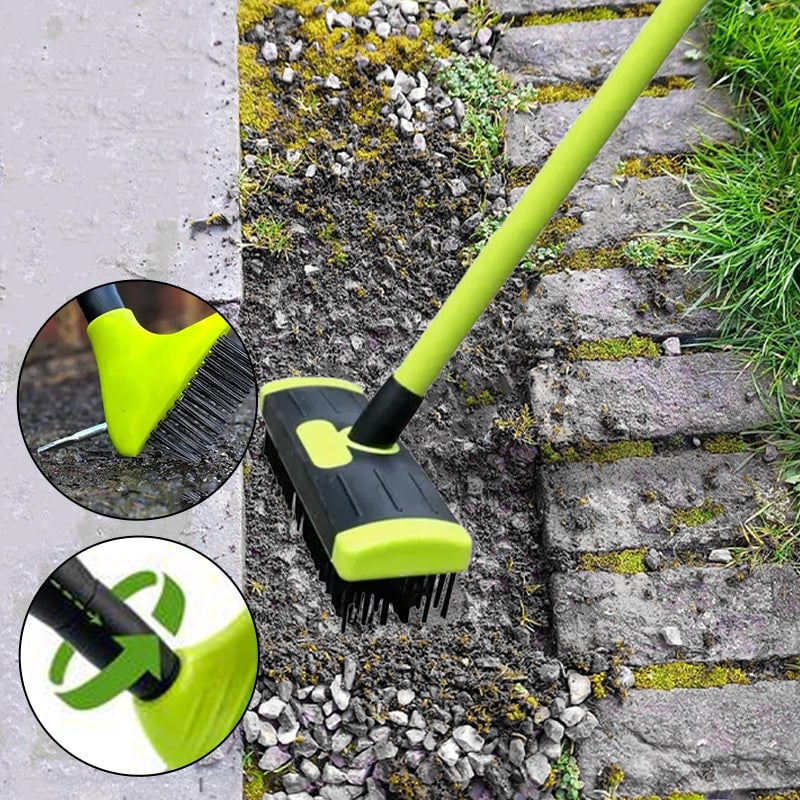 3-in-1 Vielseitiges Unkrautbürsten-Set