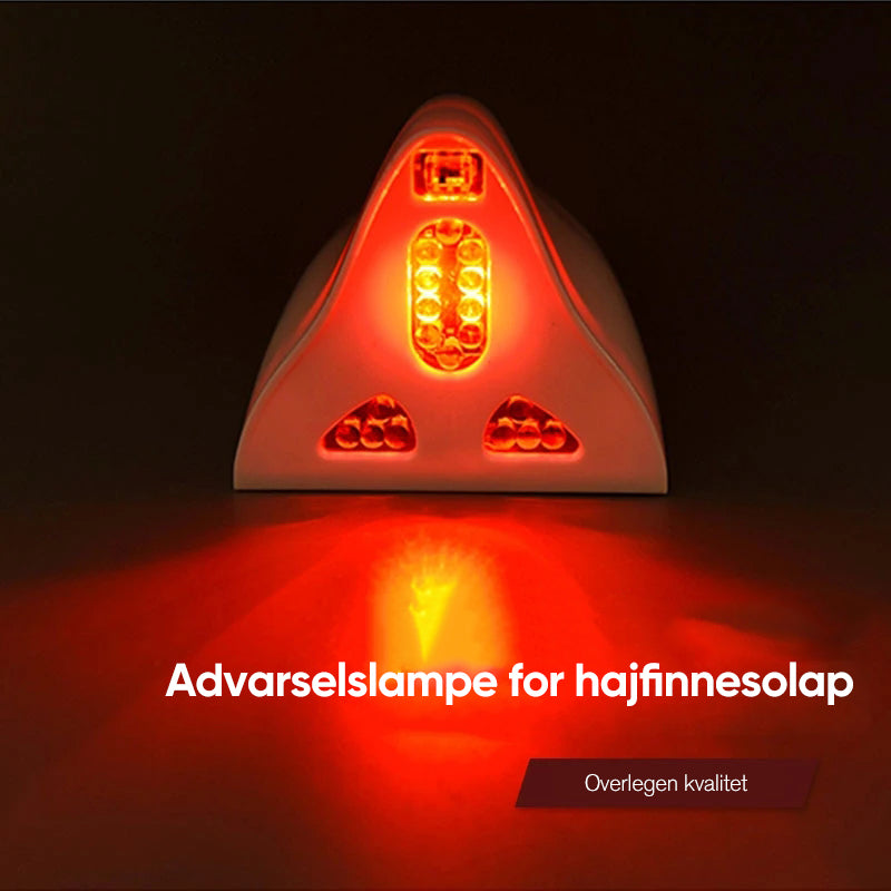 Shark Fin Solar Advarselslys til bil