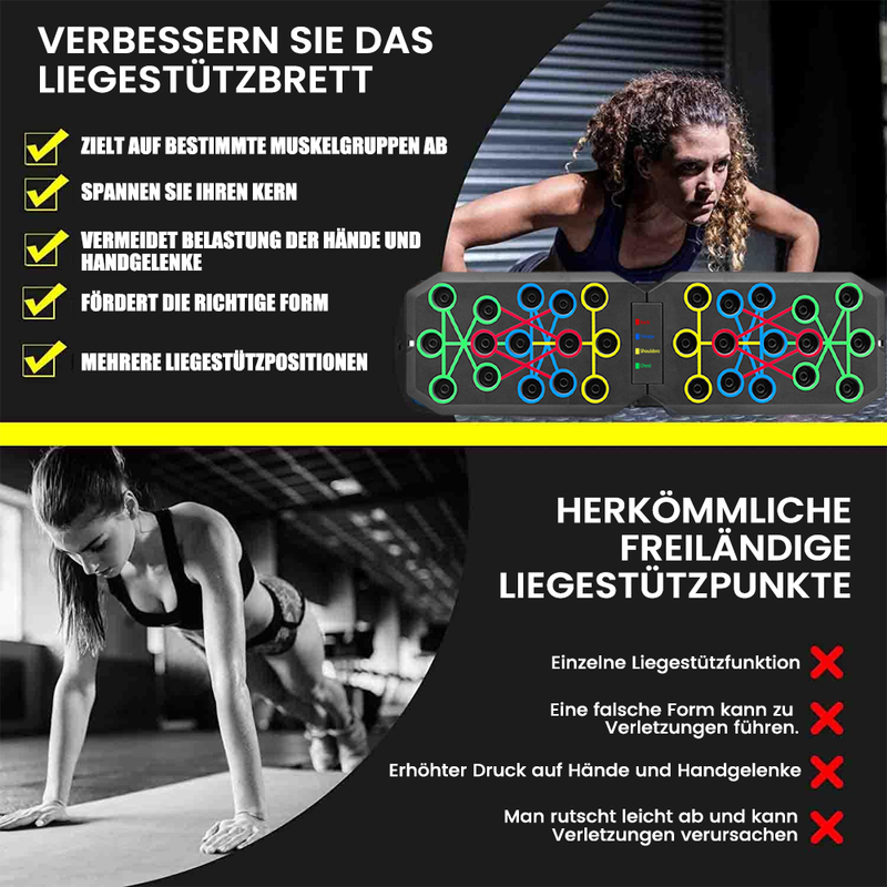 Zusammenklappbares Liegebrett