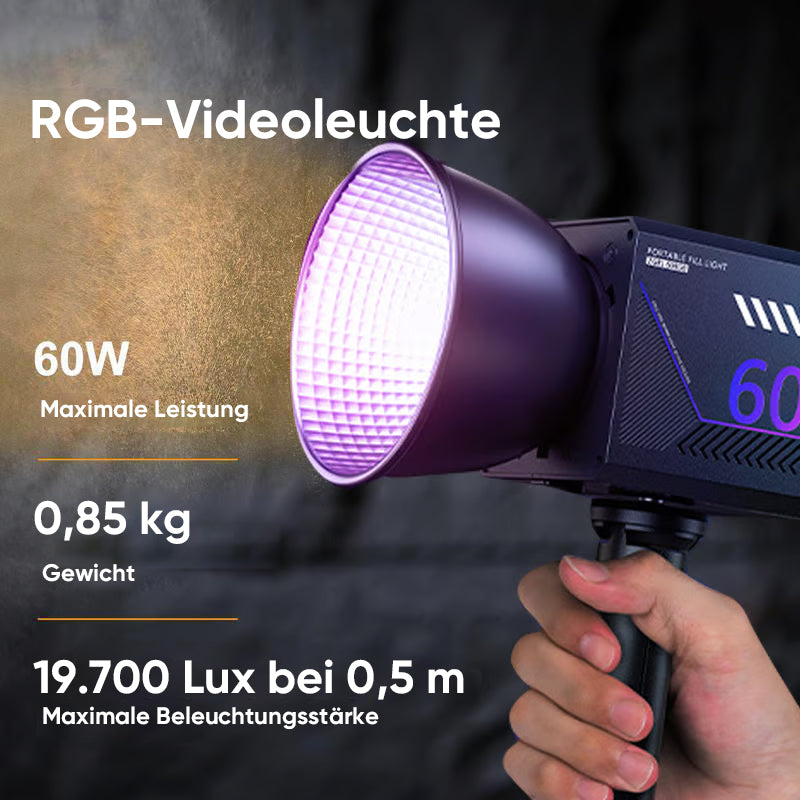 Tragbare Hand-Videoleuchte