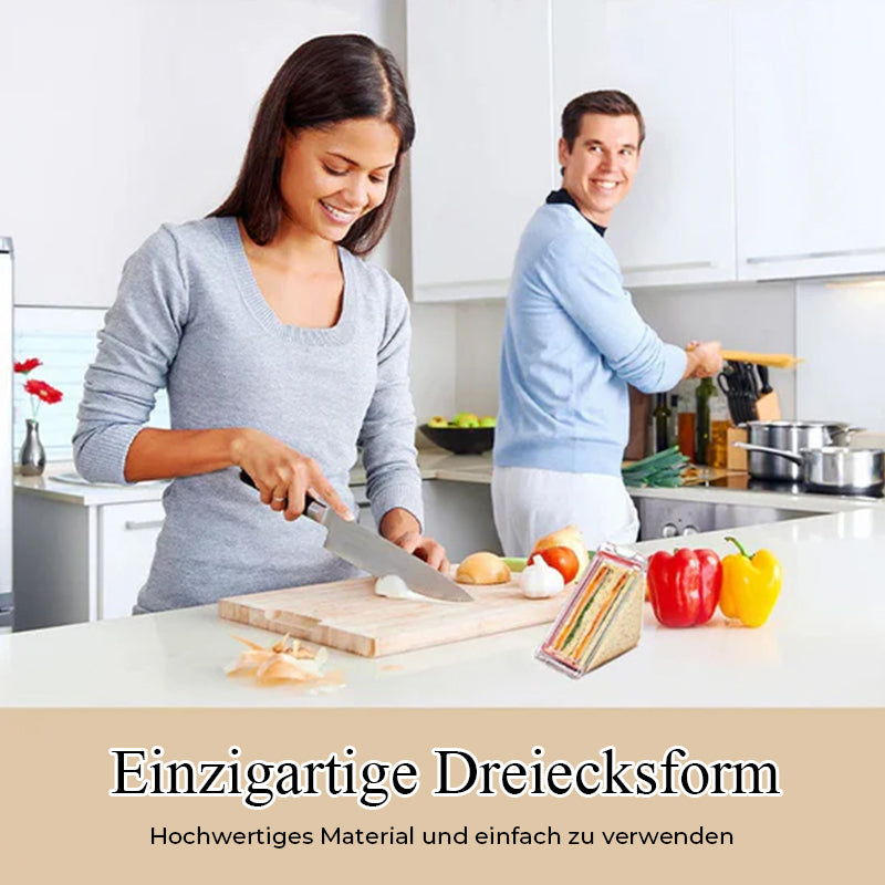 Dreieckiger Sandwich-Behälter