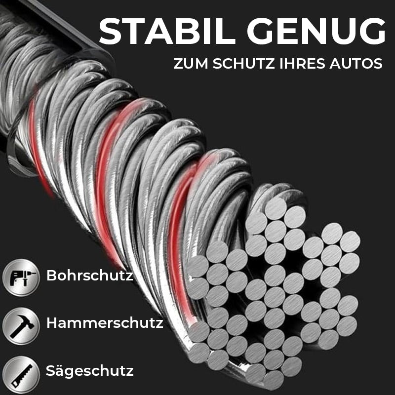 Lenkradschloss, universelle Diebstahlsicherung fürs Auto mit 2 Schlüsseln