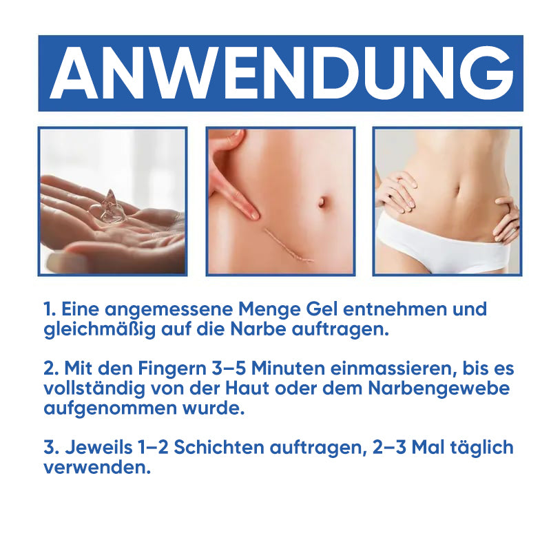 Professionelles Narbenentfernungsgel