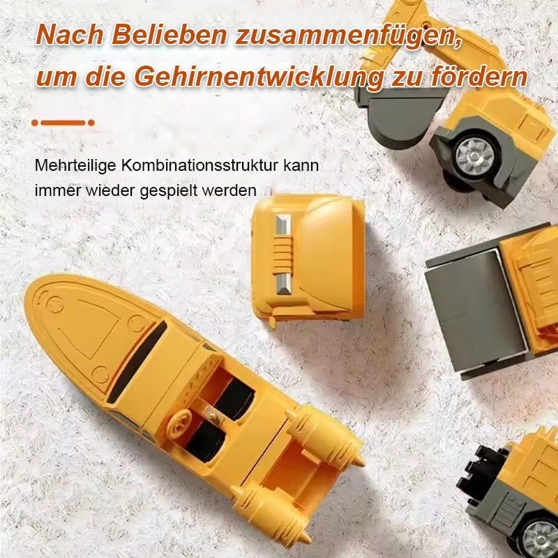 Magnetisches Transform-Engineering-Auto-Zusammenbauspielzeug