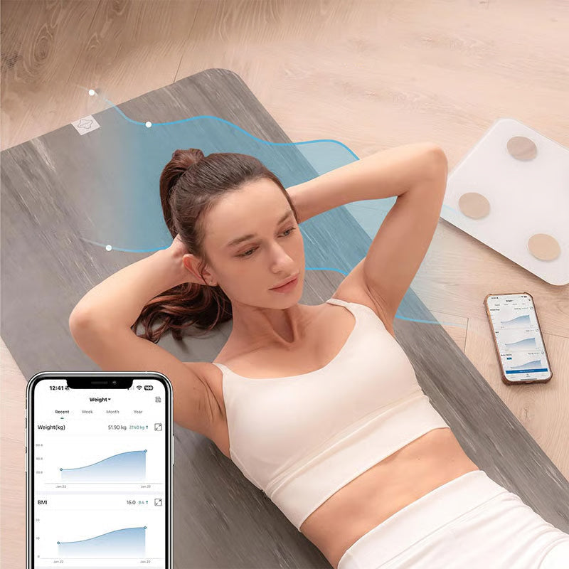 Intelligente Körperfettwaage