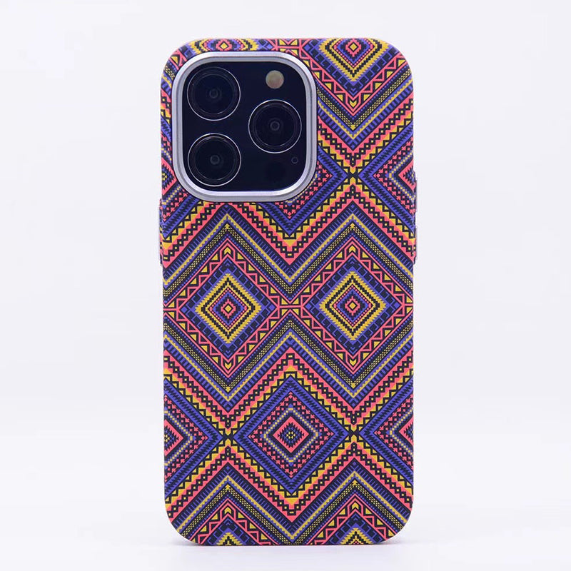 Bohemian-Stil Magnetische Handyhülle für iPhone