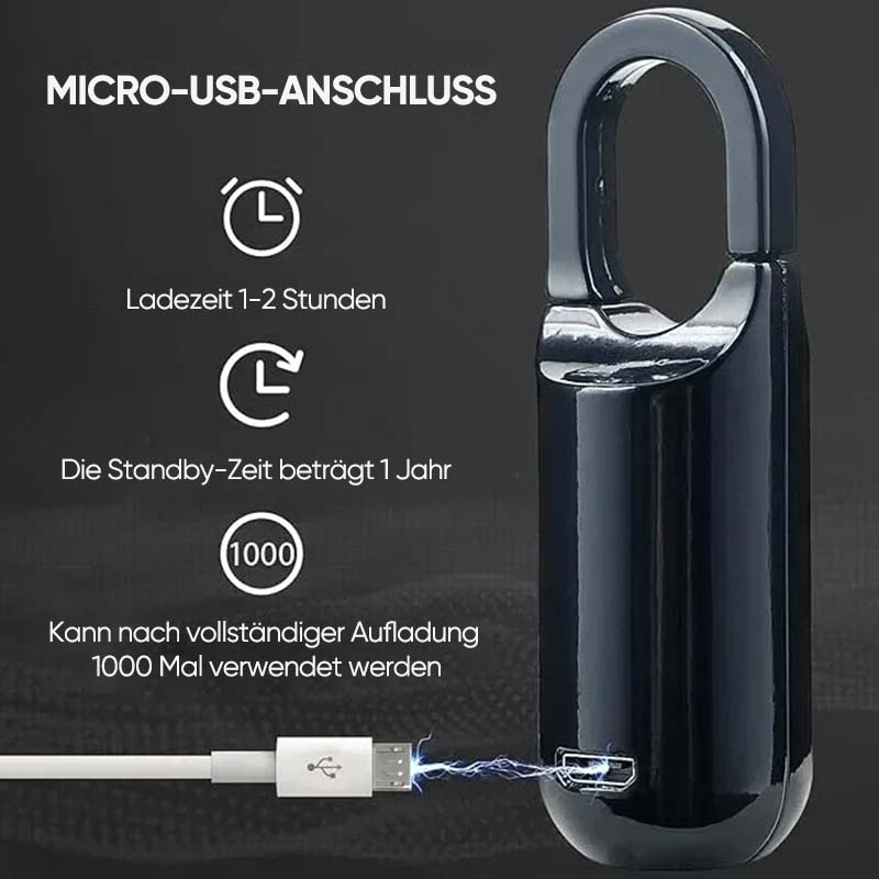 Mini-Fingerabdruck-Vorhängeschloss