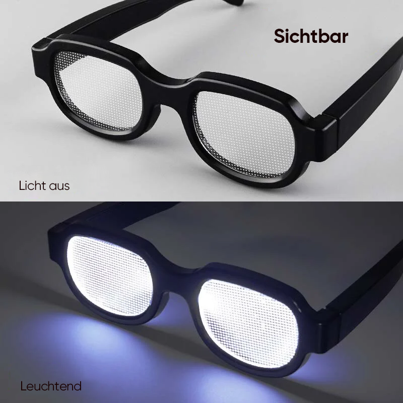 LED leuchtende Brillen