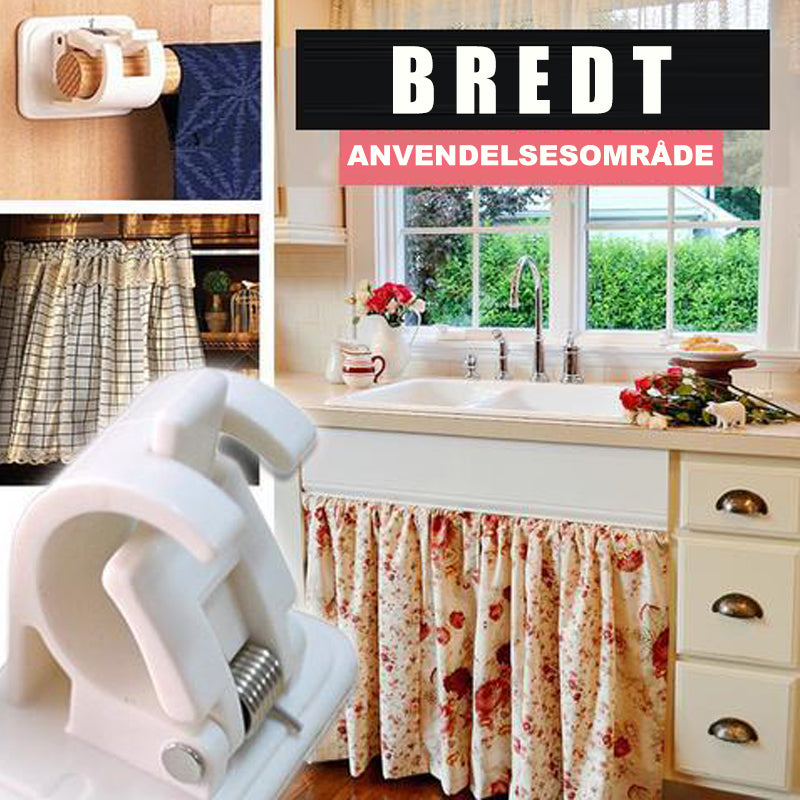 Sømløse justerbare stangbeslag