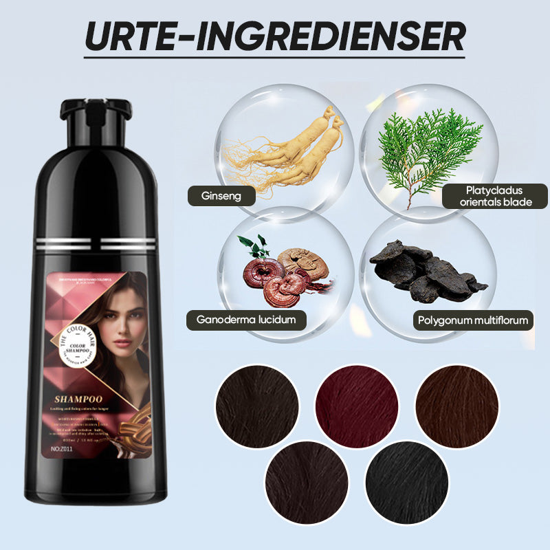 Hårfarve shampoo