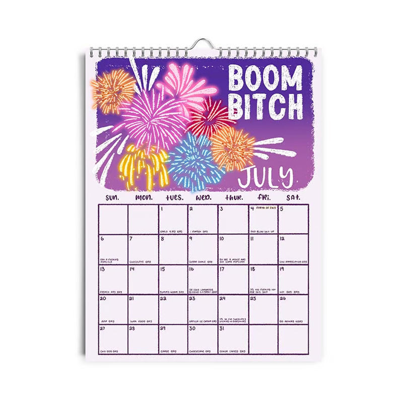 2025 Så Går Vi Fandeme Igen Kalender