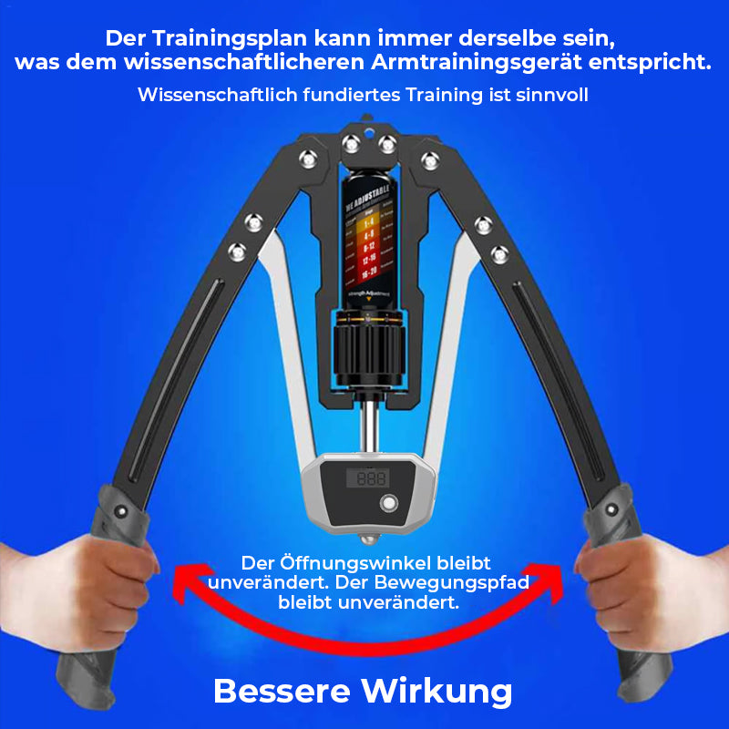 Einstellbarer hydraulischer Armkrafttrainer (mit LED-Zähler)