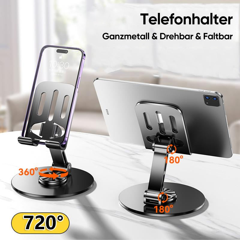 360 Grad drehbarer Telefonhalter aus Metall