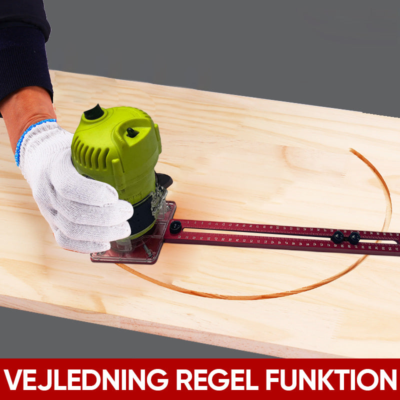 3 i 1 Router Fræsning Sporebeslag
