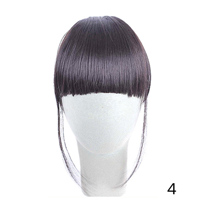 Sømløs 3D Clip-In Bangs hårforlængelse