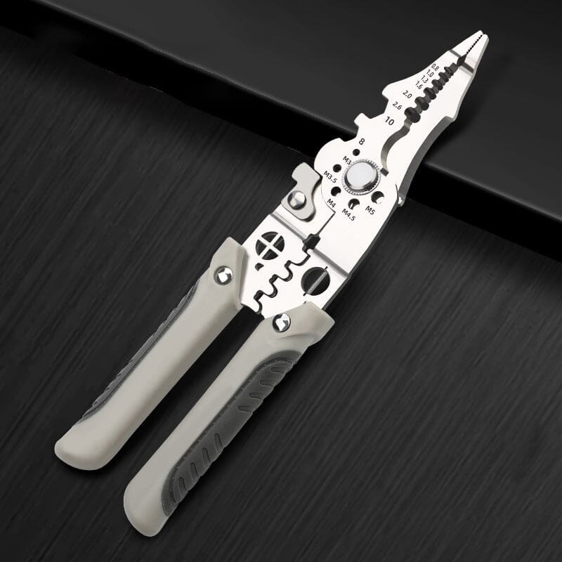 Multifunktionale Abisolierzange Crimper Kabelschneider Zange