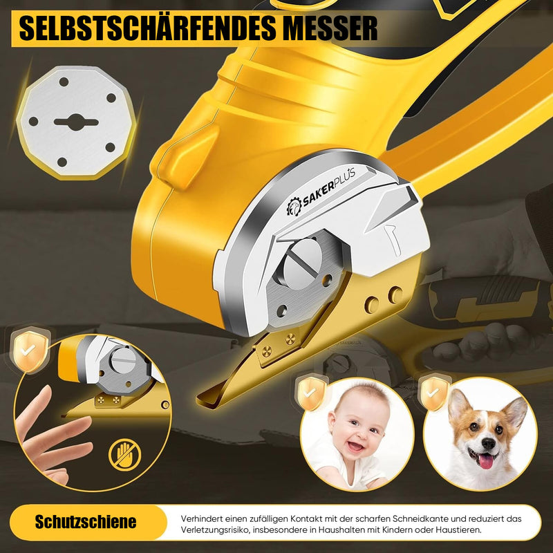 Kabellose elektrische Schere