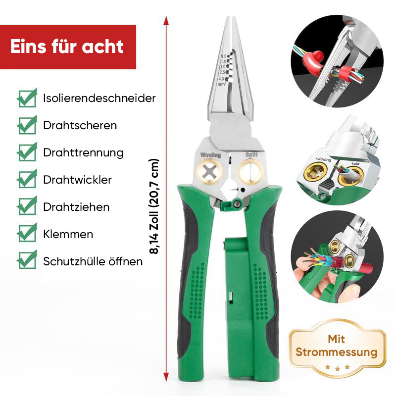 8-in-1-Elektrikerzange