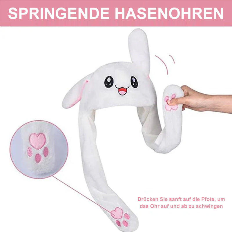 Cartoon-Häschenhut mit beweglichen Ohren