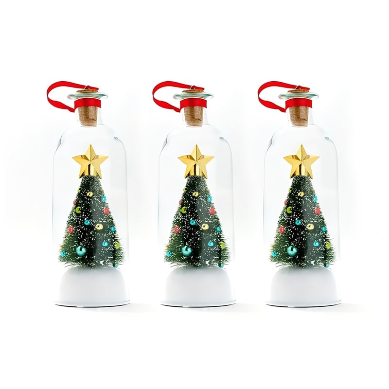 Weihnachtsbaum in der Flasche