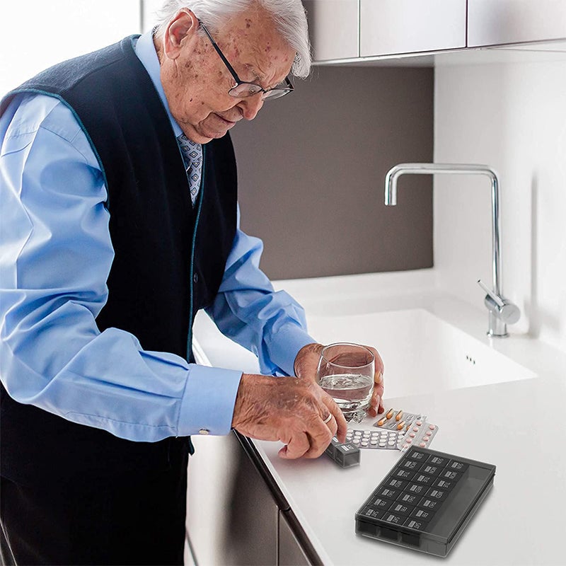 Tabletten-Organizer (28 Fächer)