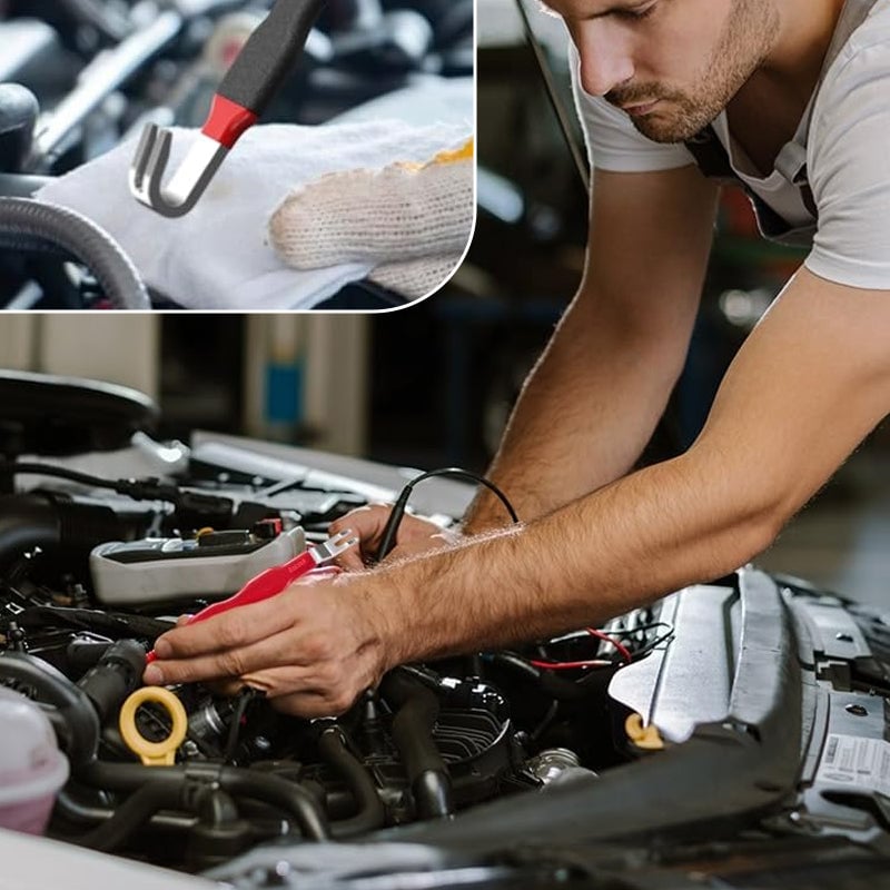 Werkzeug zum Entfernen von elektrischen Anschlussklemmen in Kraftfahrzeugen