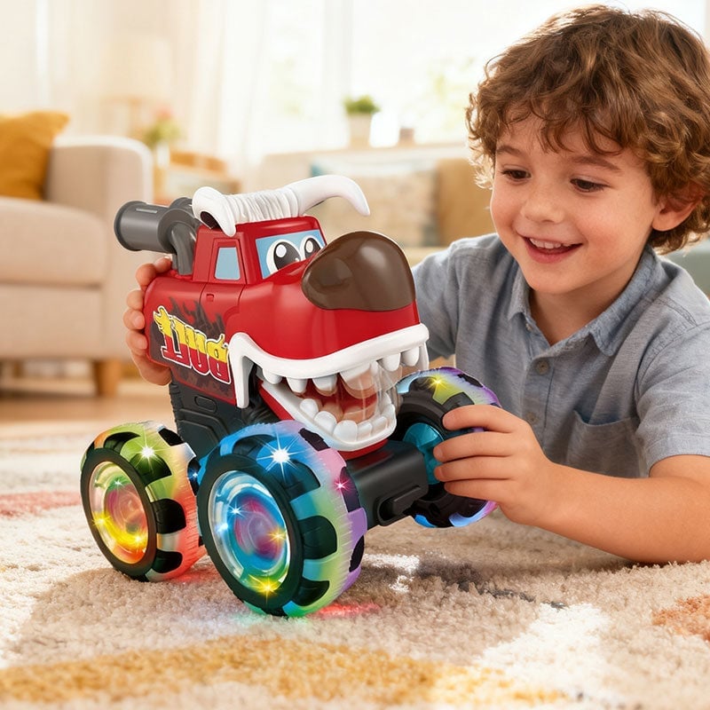 Leuchtendes Monster-Bigfoot-Spielzeugauto