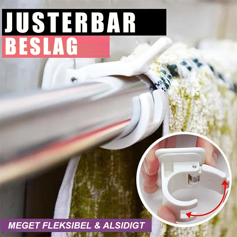 Sømløse justerbare stangbeslag