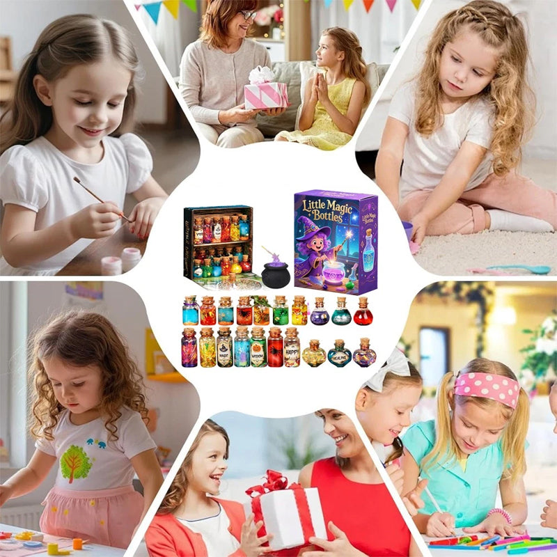 Hexen-Zaubertrank-Flaschenset