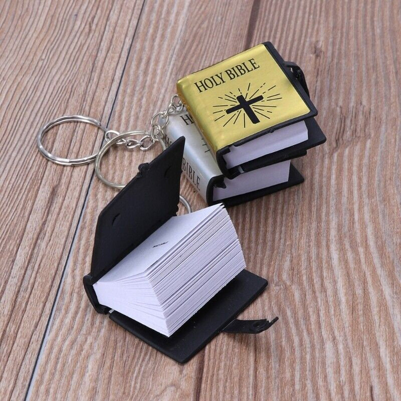 Mini-Bibelkreuz-Schlüsselanhänger