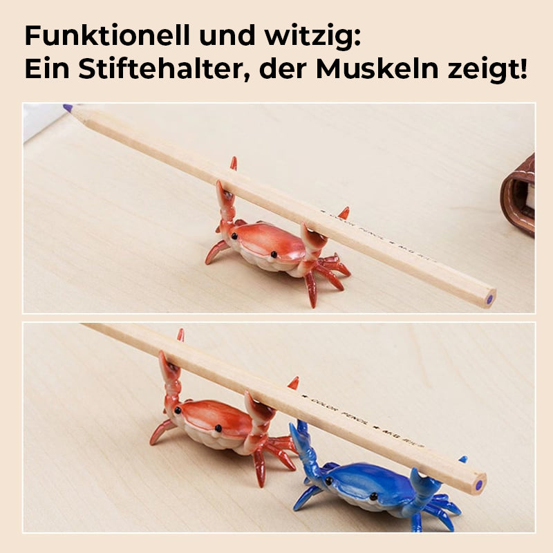 🦀Krebs beim Gewichtheben Stiftehalter