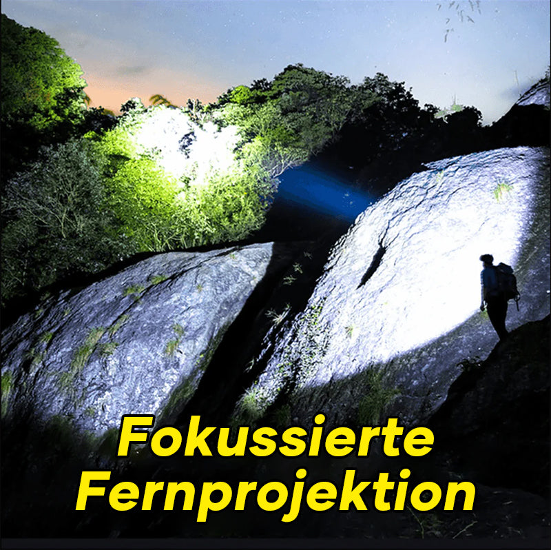 Zoombarer Scheinwerfer mit hoher Intensität und LED