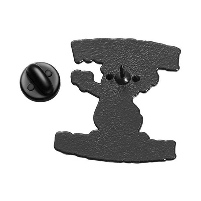Brev & tegneserie and design broche