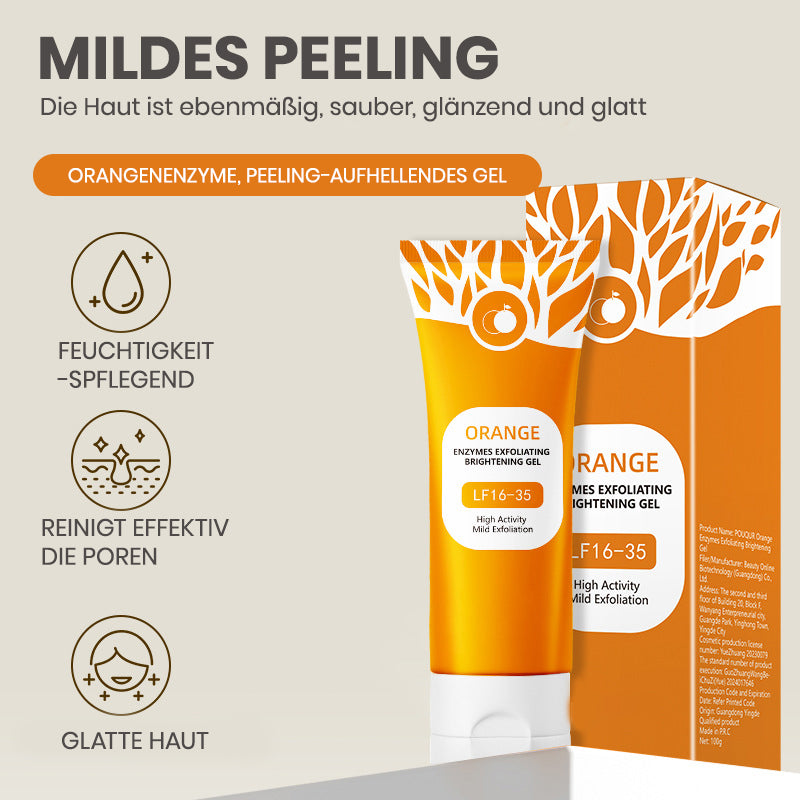 Orangen-Enzym Peeling-Gel 100 g – Gesichtsreiniger & Hautpeeling