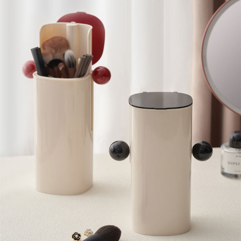 Automatisch anhebbare, staubdichte Aufbewahrungsröhre für Makeup-Pinsel