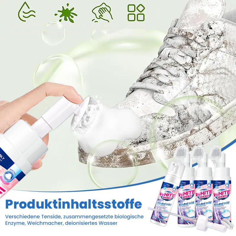 🤍Schaum No-Rinse Reiniger — Hellt & Weißt Schuhe sofort auf