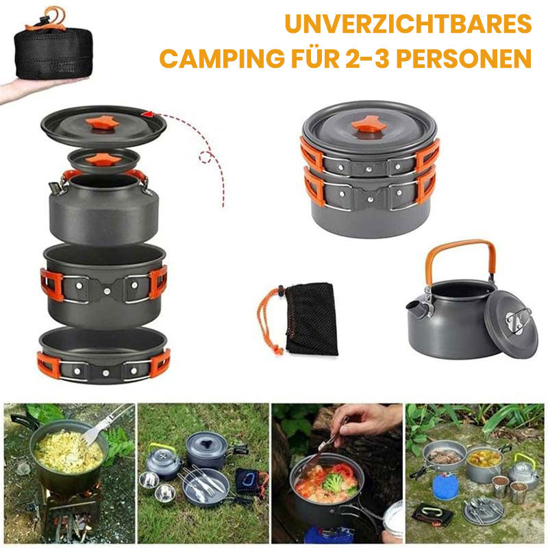 Camping Kochgeschirr Set