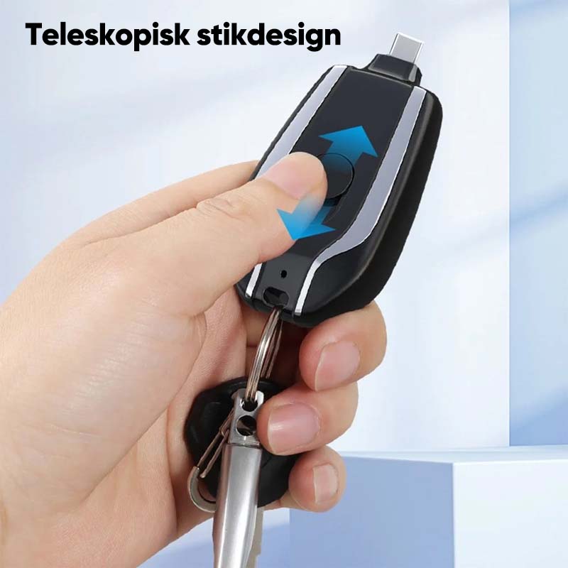 Powerbank til nøglering