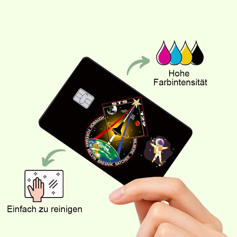 Vinyl-Aufkleber für Kreditkartenhülle