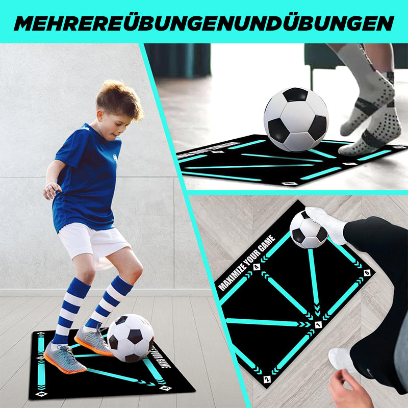 Leise, rutschfeste Fußball-Trainingsmatte für alle Niveaus