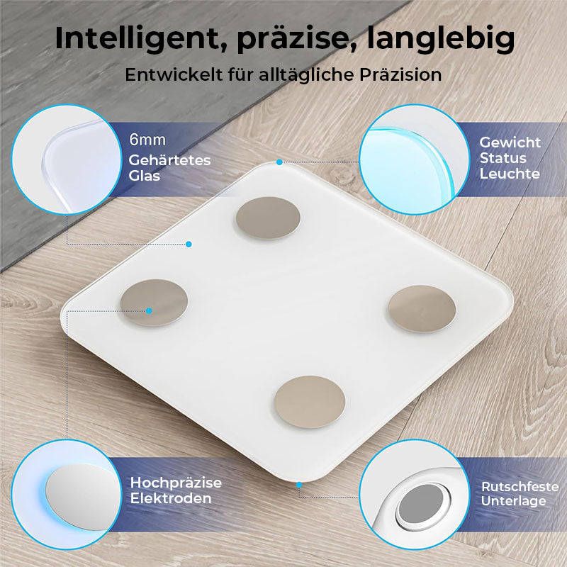 Intelligente Körperfettwaage