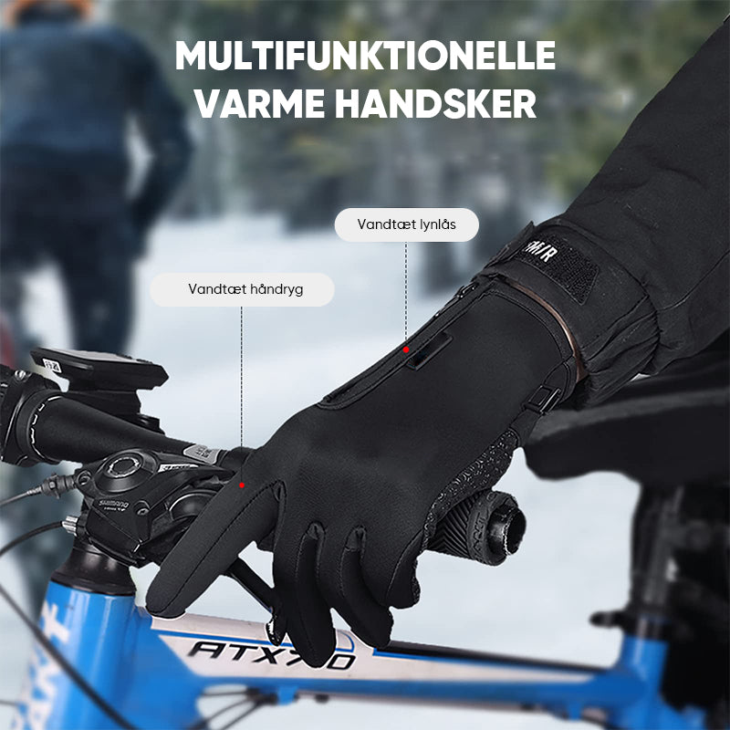 Vinter touchscreen vindafvisende handsker