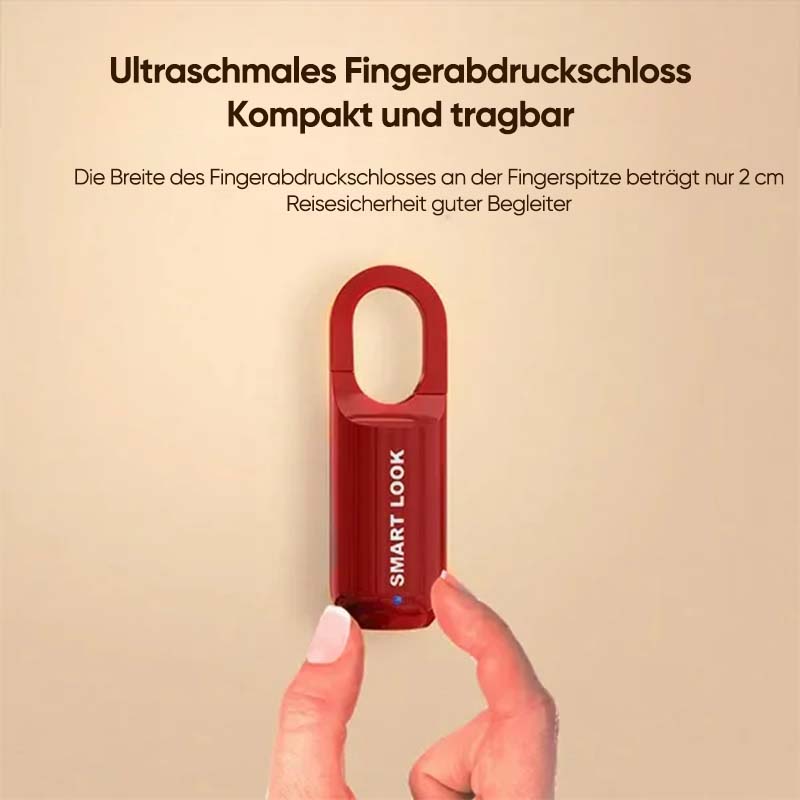 Mini-Fingerabdruck-Vorhängeschloss