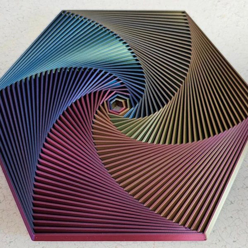 Fractal Fidget sekskant